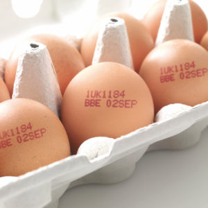 Impresión de huevos